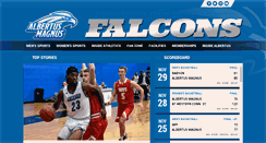 Desktop Screenshot of albertusfalcons.com